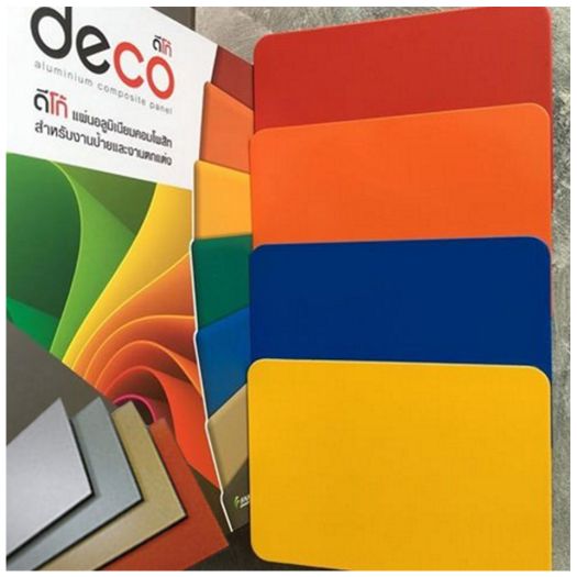 แผ่นอลูมิเนียมคอมโพสิต DECO